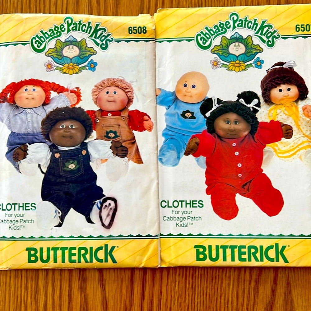 Cabbage Patch Kids patterns